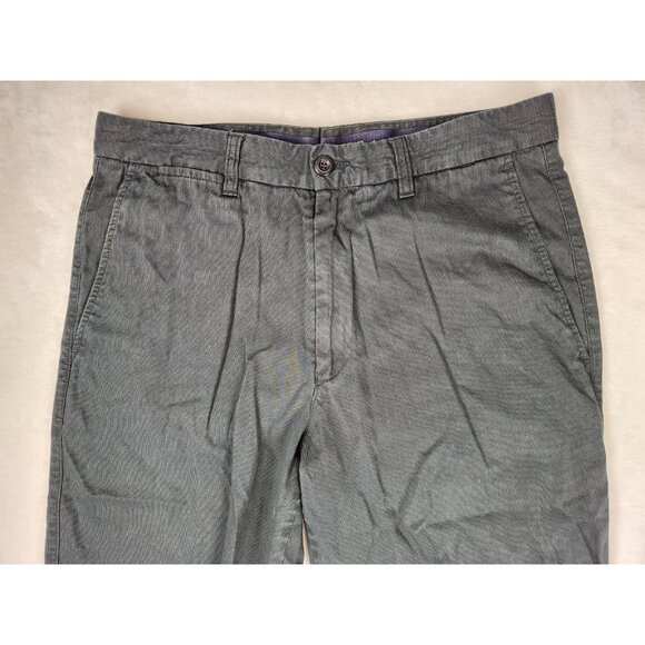 Zegna Sport Men's Pants Size W31"x 31" Dark Gray Straight Leg Acitive Hiking - Picture 2 of 16